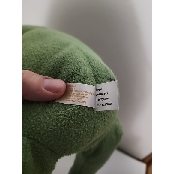 Circo Plush Frog 20" Stuffed Animal Target Floppy Bean Bag Long Legs Green Toad - Picture 4 of 5
